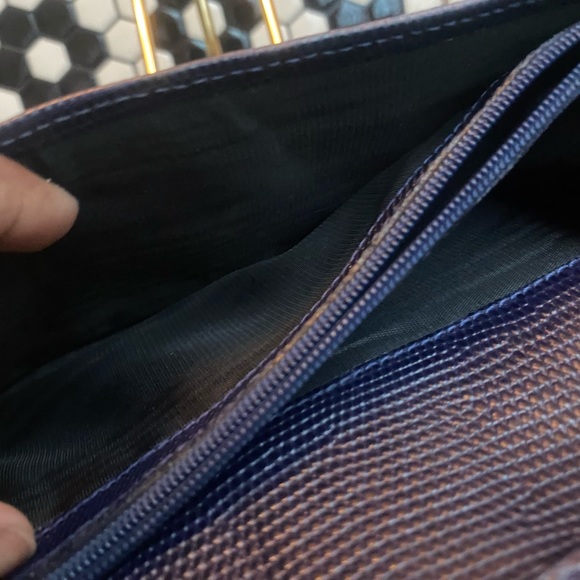 SALVATORE FERRAGAMO Ferragamo Salvatore long wallet ribbon embossed leather - Picture 7 of 9